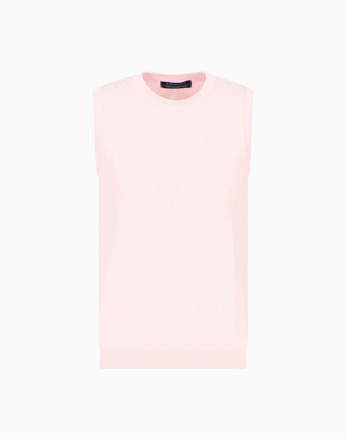 top-with-allover-logo-pink--armani-exchange