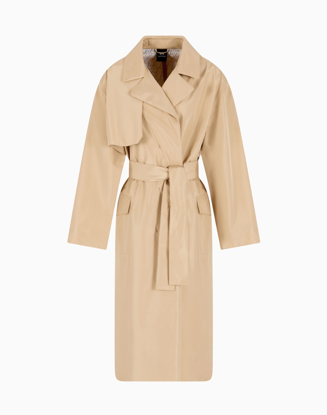trench-coat-avec-ceinture-en-tissu-brillant-camel--armani-exchange