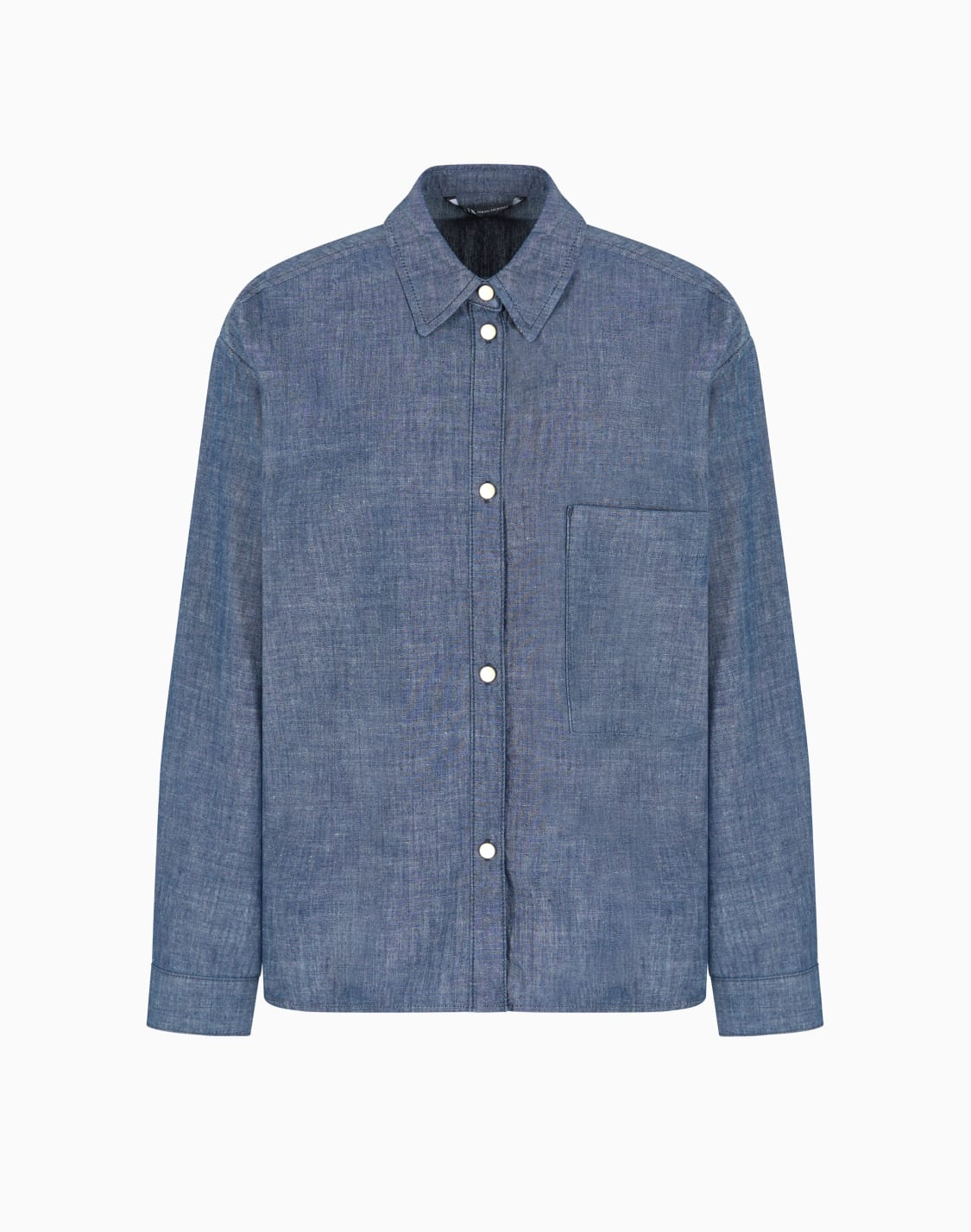 cotton-chambray-shirt-blue--armani-exchange