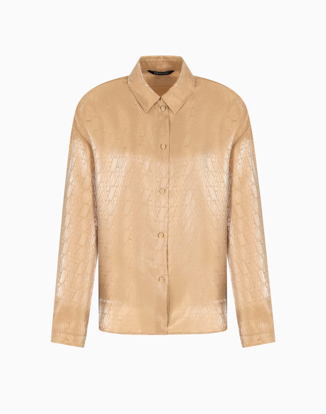 shiny-fabric-shirt-with-allover-logo-beige--armani-exchange