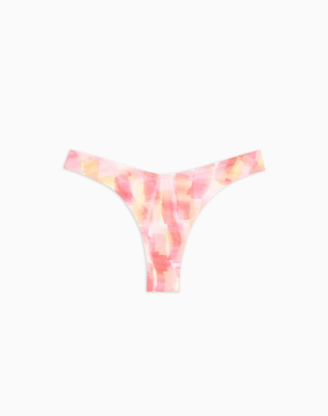 culotte-de-bikini-en-tissu-asv-rose--armani-exchange