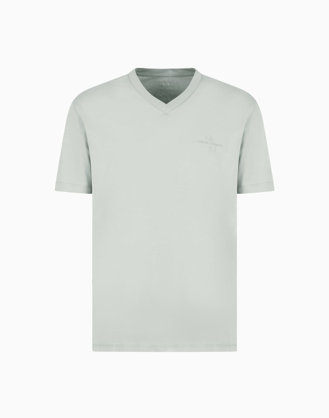 regular-fit-t-shirt-with-v-neck-grey--armani-exchange