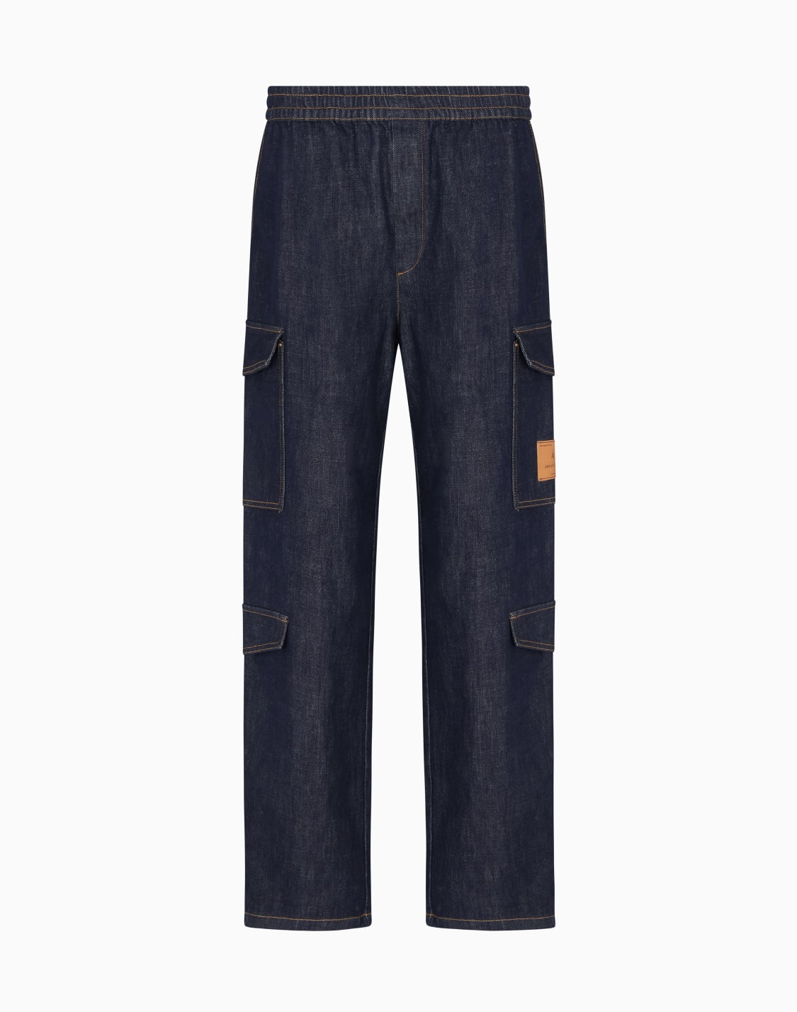 denim-cargo-jeans-blue--armani-exchange