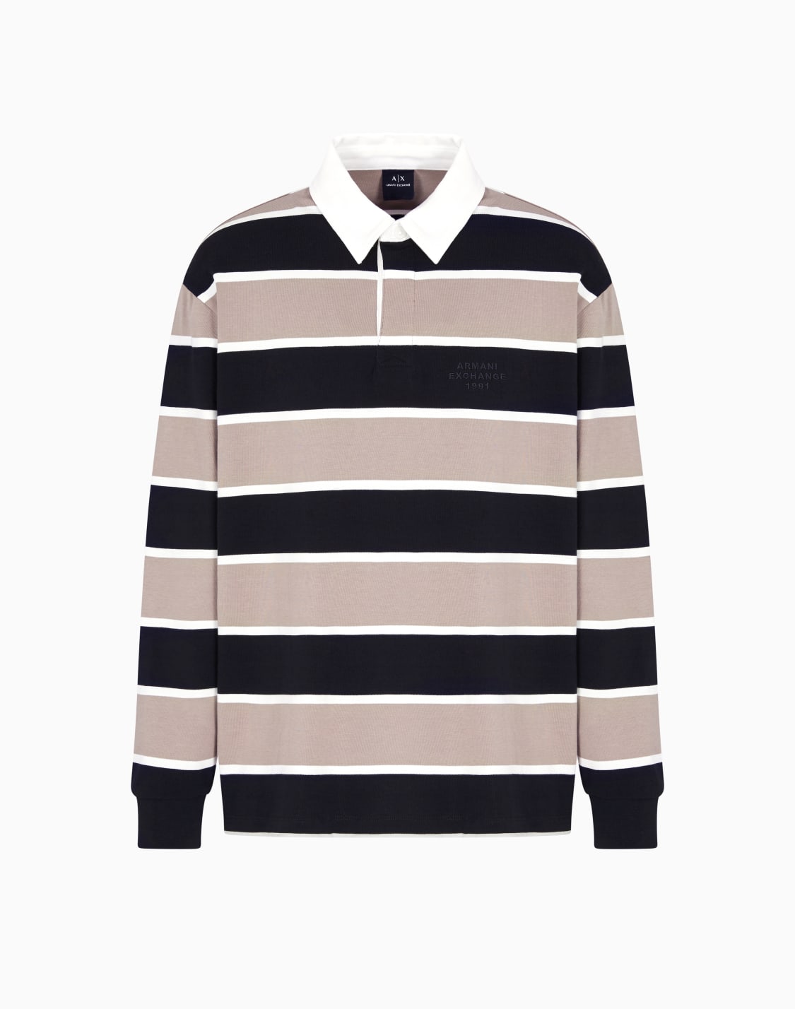 loose-fit-polo-with-maxi-stripes-beige--armani-exchange