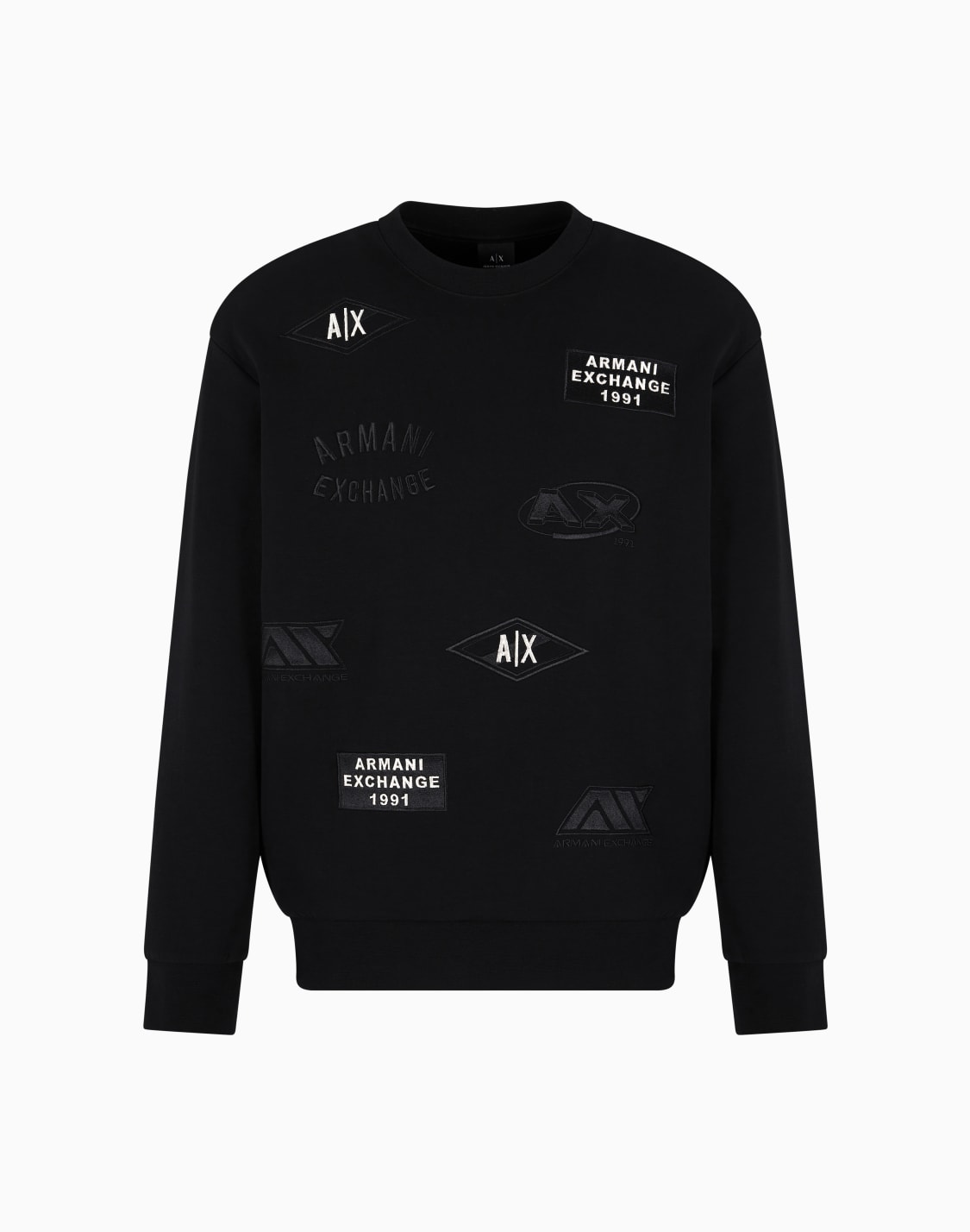 crewneck-sweatshirt-with-patches-and-logos-black--armani-exchange