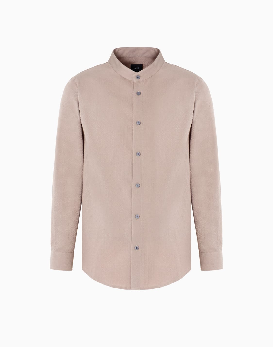regular-fit-shirt-in-yarn-dyed-cotton-beige--armani-exchange