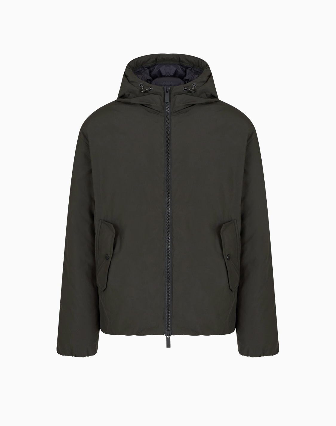 chaqueta-acolchada-con-capucha-verde--armani-exchange