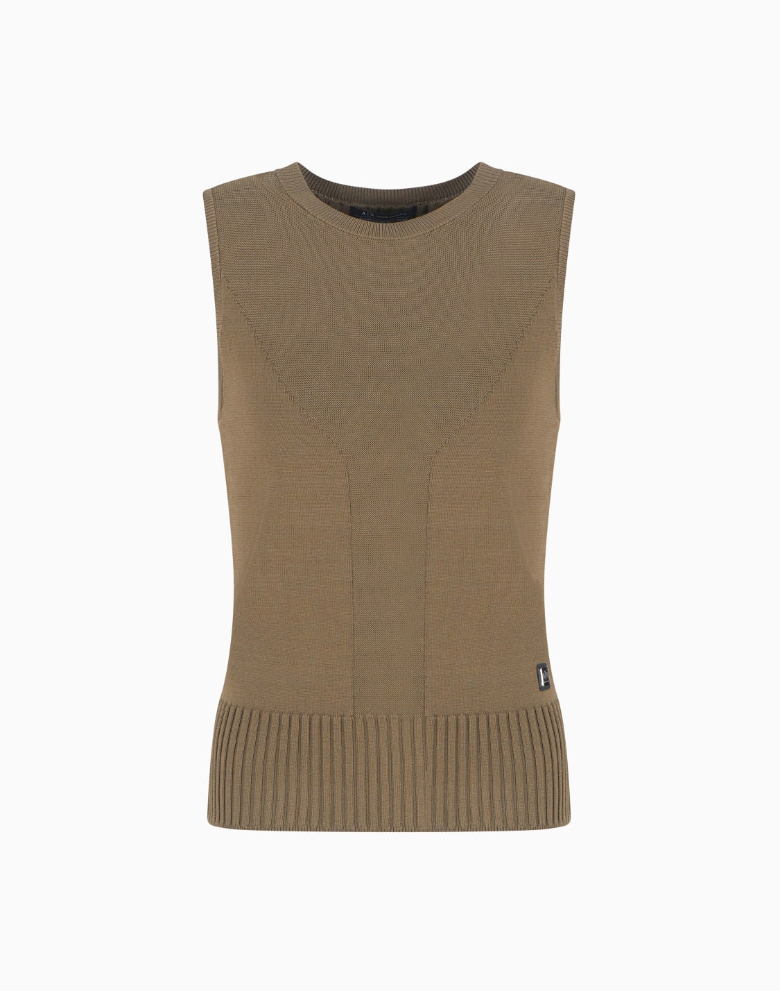 top-con-detalle-en-contraste-asv-marrn--armani-exchange