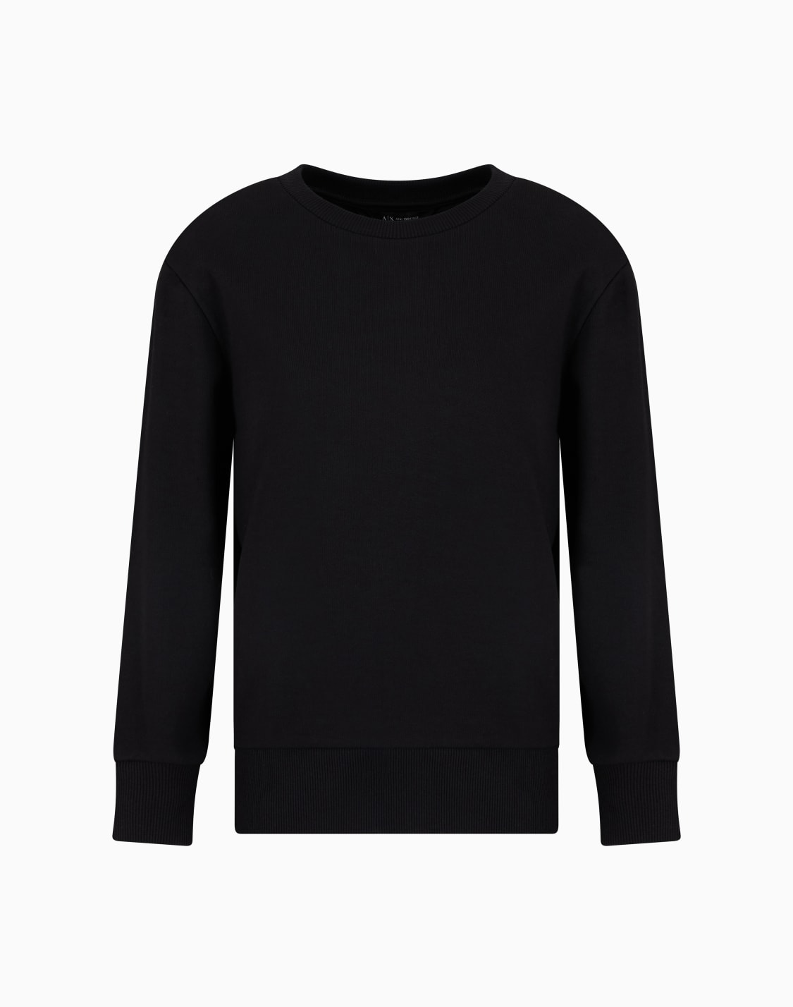 sweatshirts-without-hood-black--armani-exchange