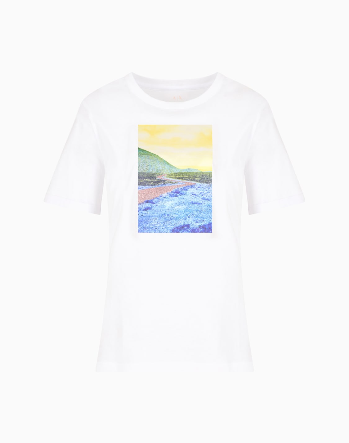 relaxed-fit-t-shirt-with-postcard-print-white--armani-exchange