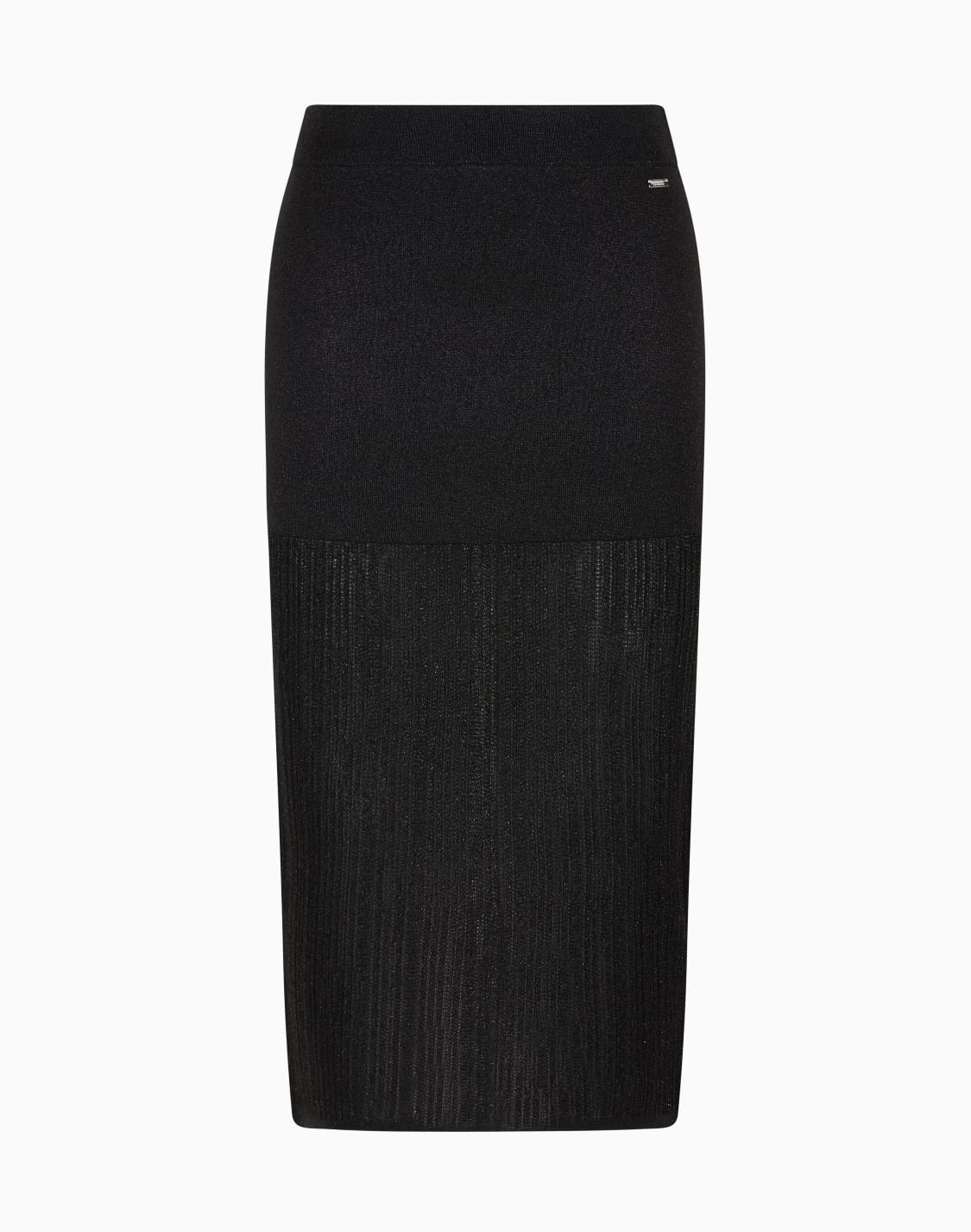 lurex-yarn-pencil-skirt-black--armani-exchange