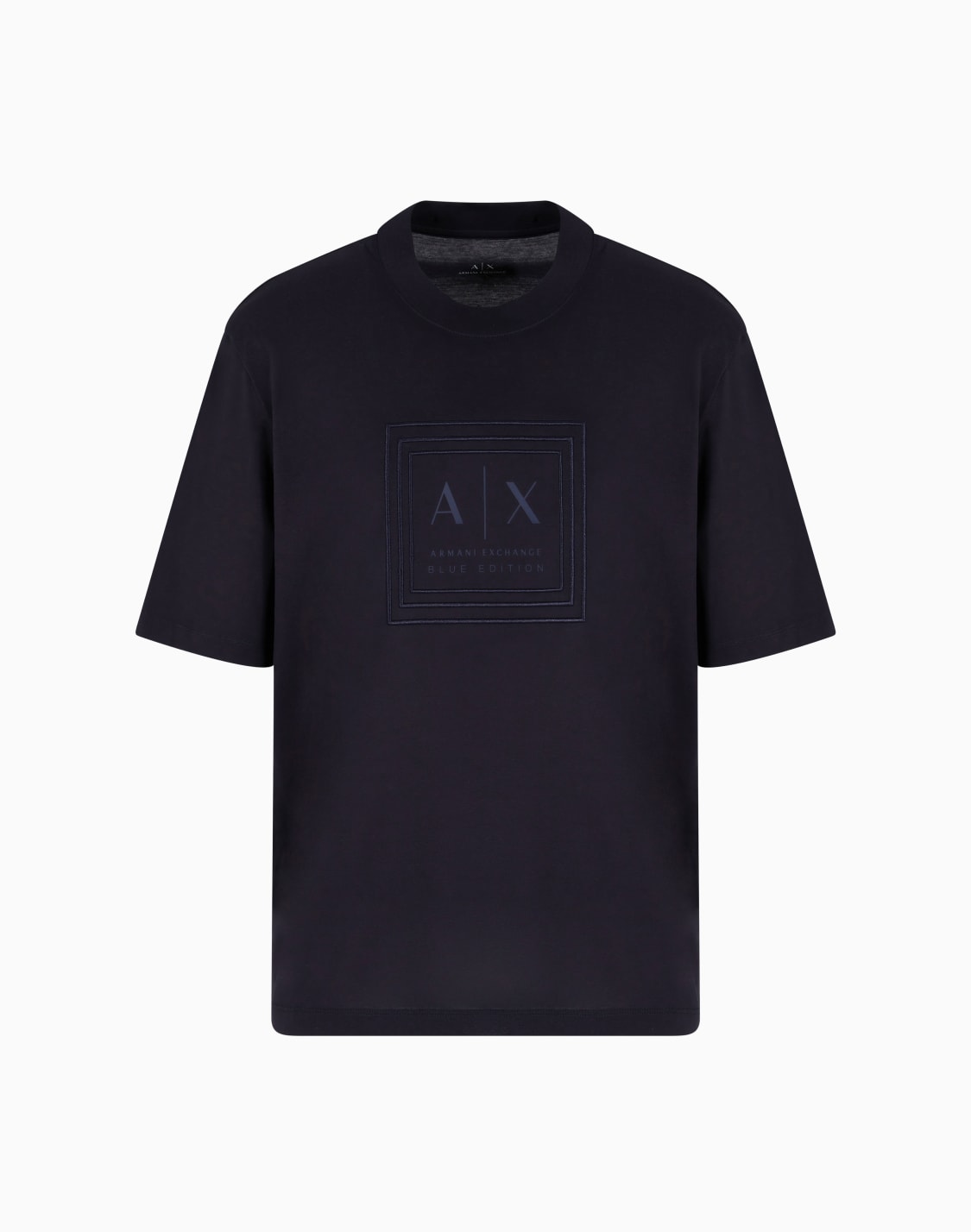 regular-fit-mercerised-cotton-t-shirt-navy-blue--armani-exchange