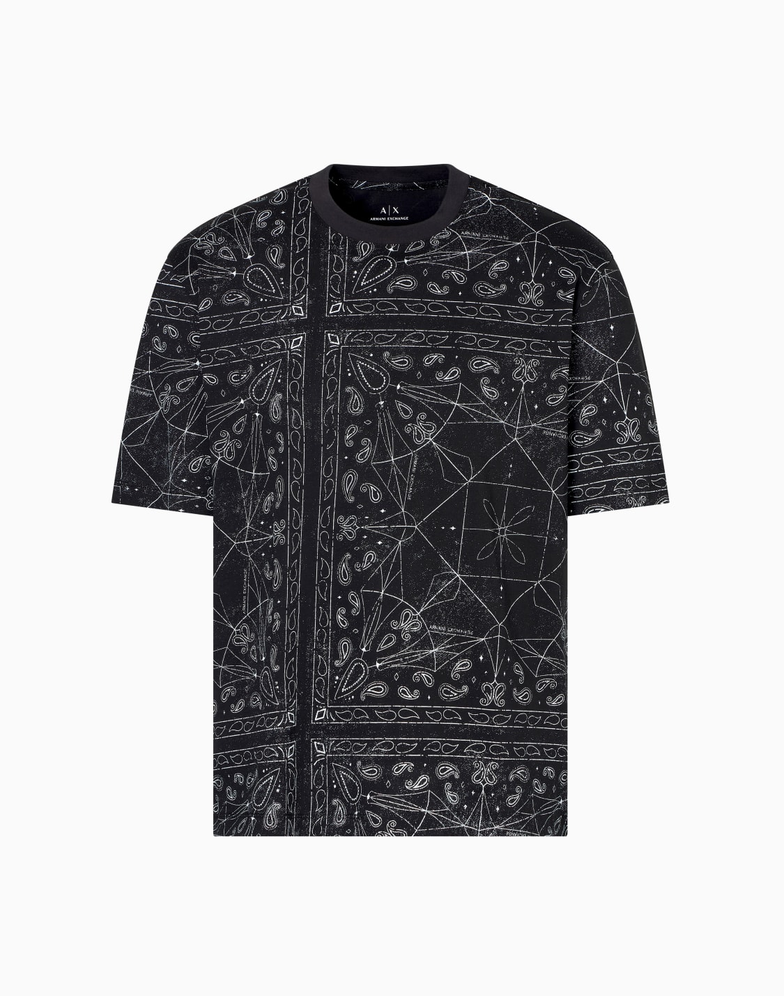 regular-fit-kaleidoscope-patterned-t-shirt-black--armani-exchange
