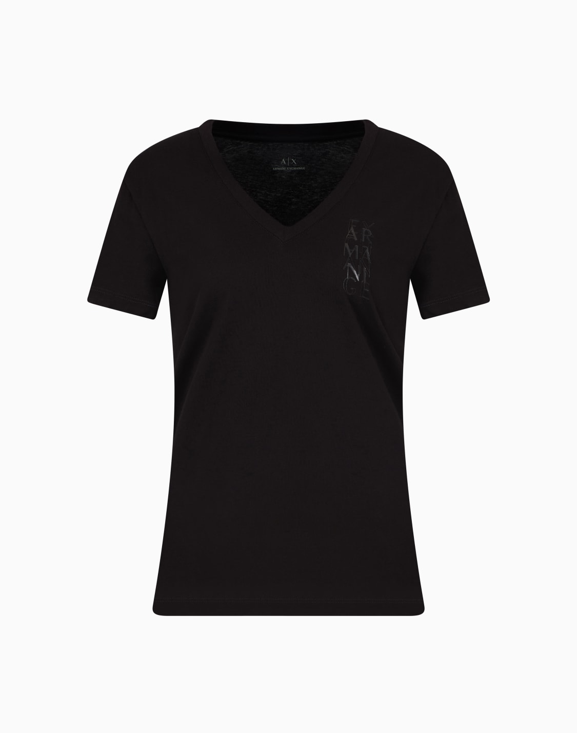 T-shirt with rhinestone heart