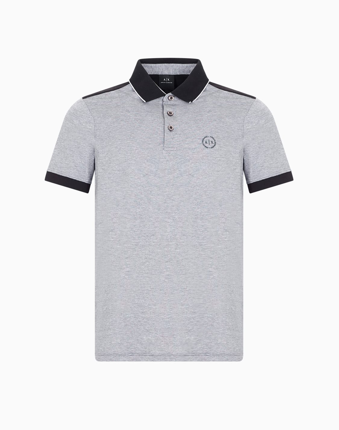 cotton-polo-with-contrasting-details-black--armani-exchange