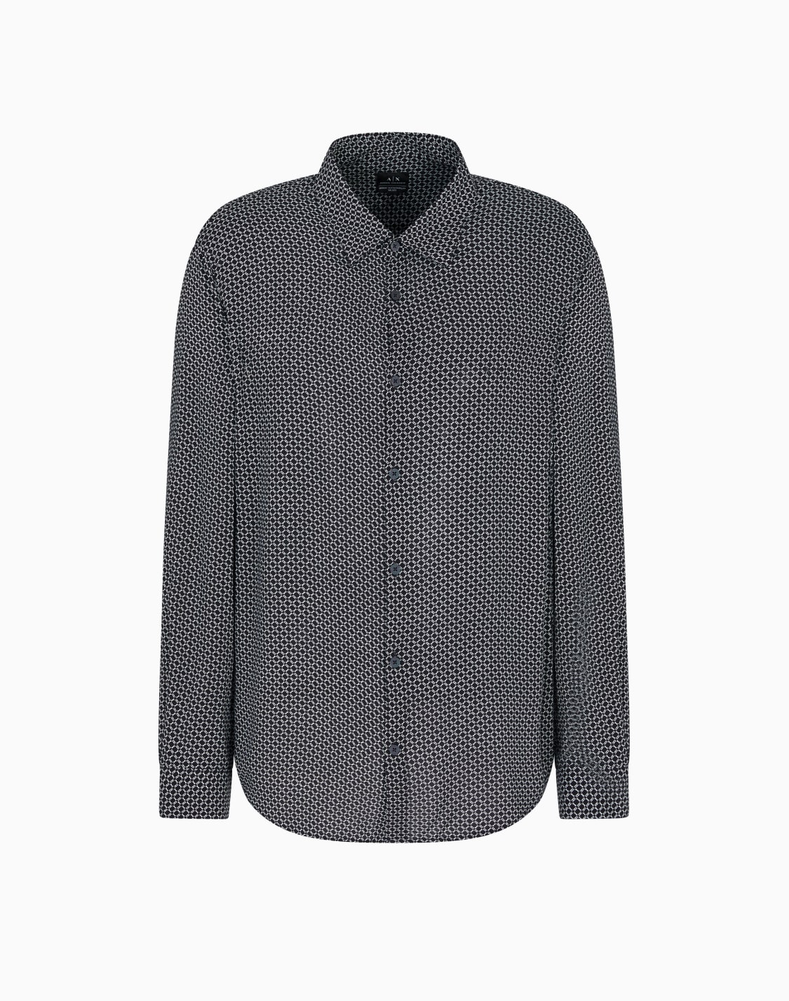 camicia-regular-fit-in-tessuto-asv-blu--armani-exchange