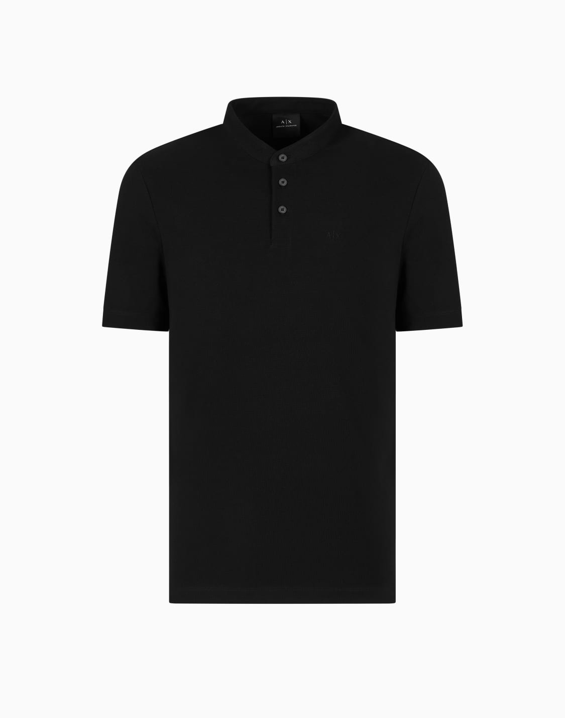 polo-slim-fit-en-piqu-de-algodn-negro--armani-exchange