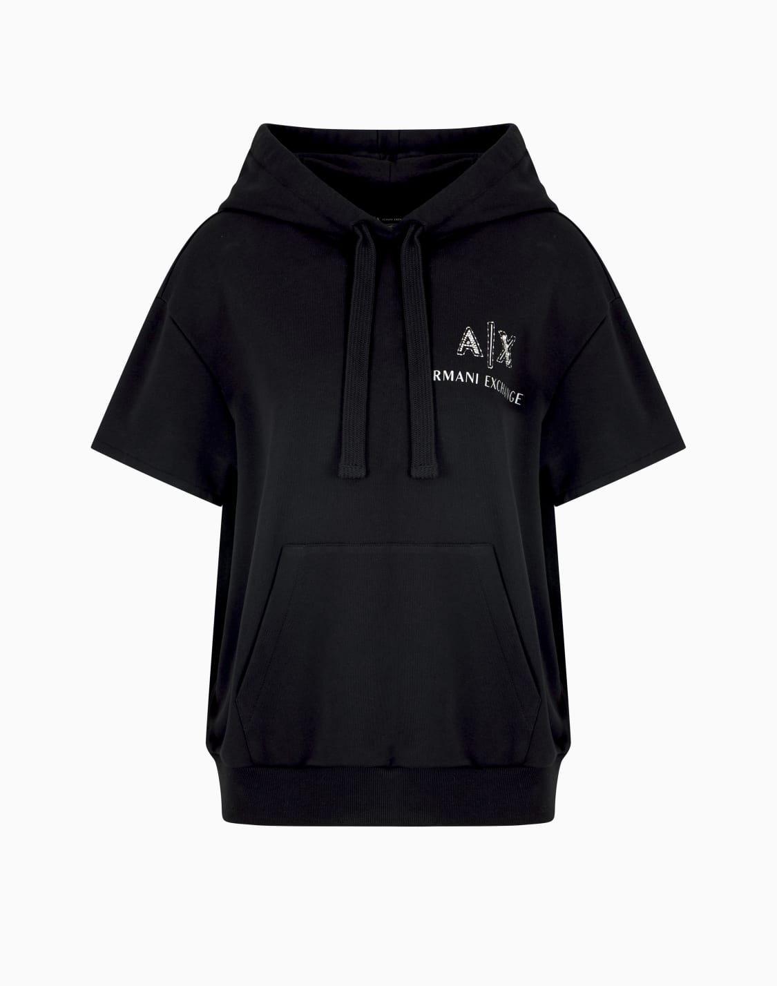 short-sleeved-sweatshirt-with-logo-and-rhinestones-black--armani-exchange