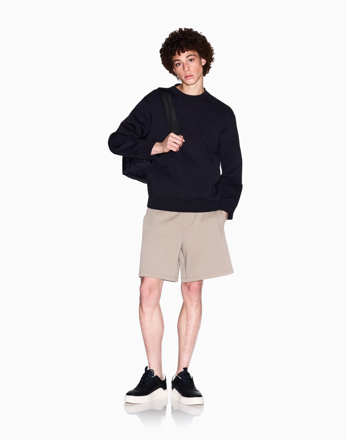 bermudas-bsicas-en-tejido-elstico-beige--armani-exchange