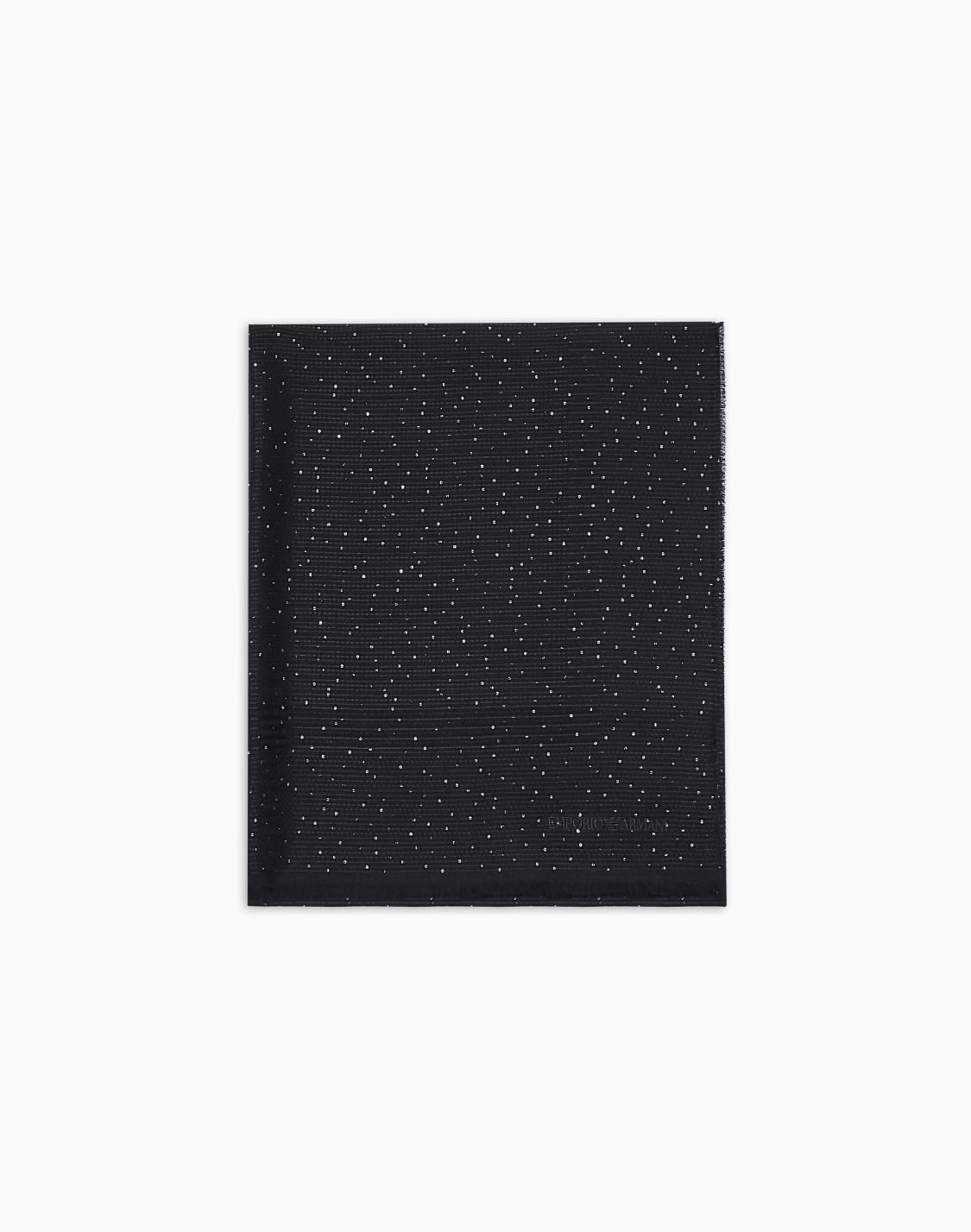 sequined-stole-with-logo-embroidery-black--emporio-armani
