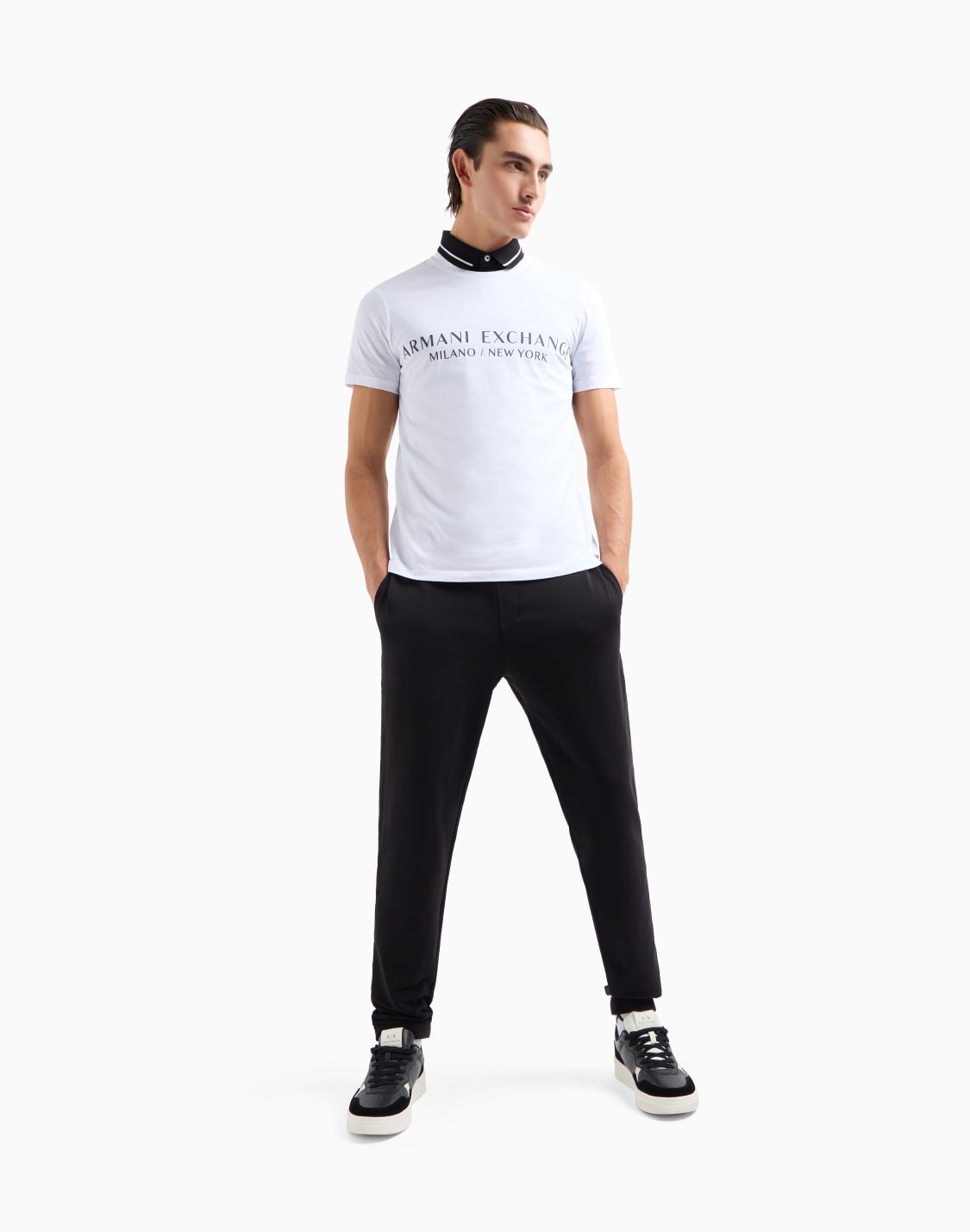 slim-fit-t-shirt-with-logo-white--armani-exchange