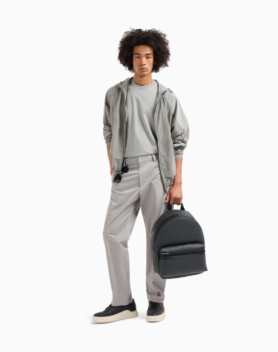 regular-fit-cotton-t-shirt-with-logo-grey--armani-exchange