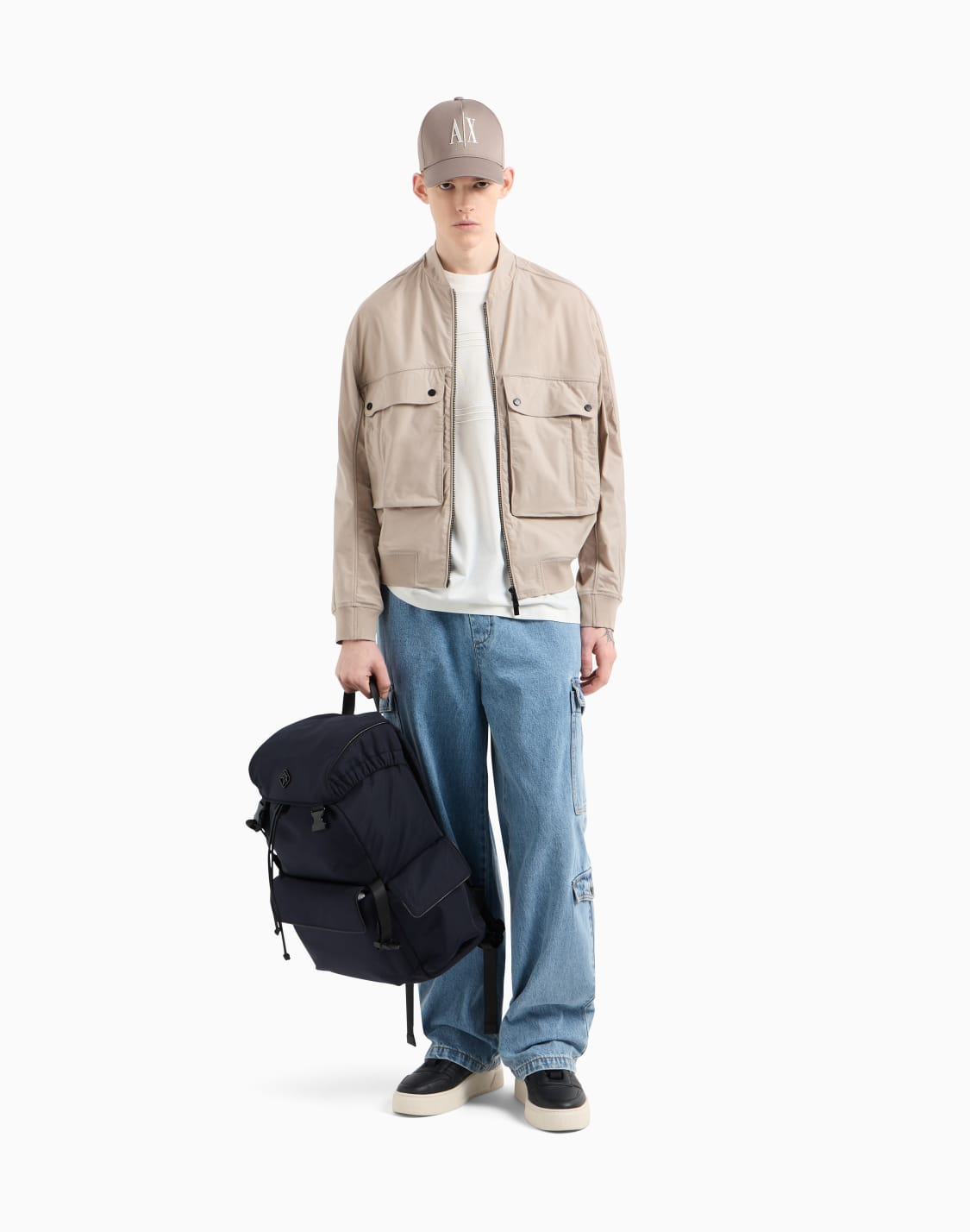 denim-cargo-jeans-blue--armani-exchange