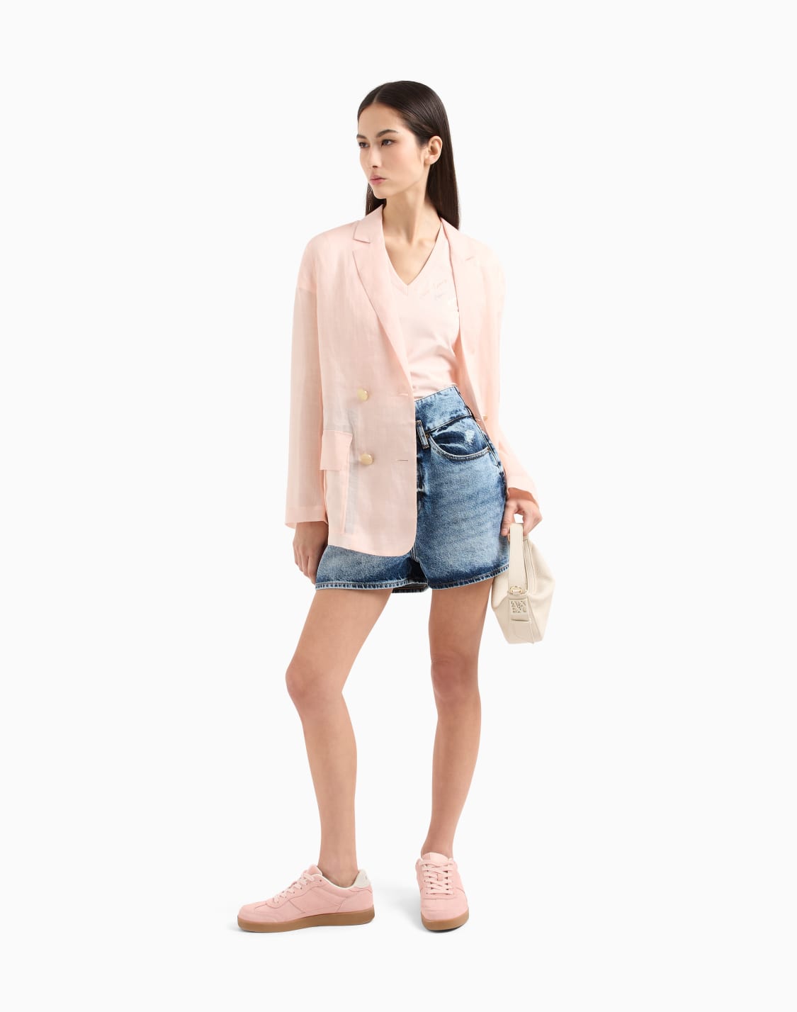 slim-fit-t-shirt-with-signature-logo-pink--armani-exchange