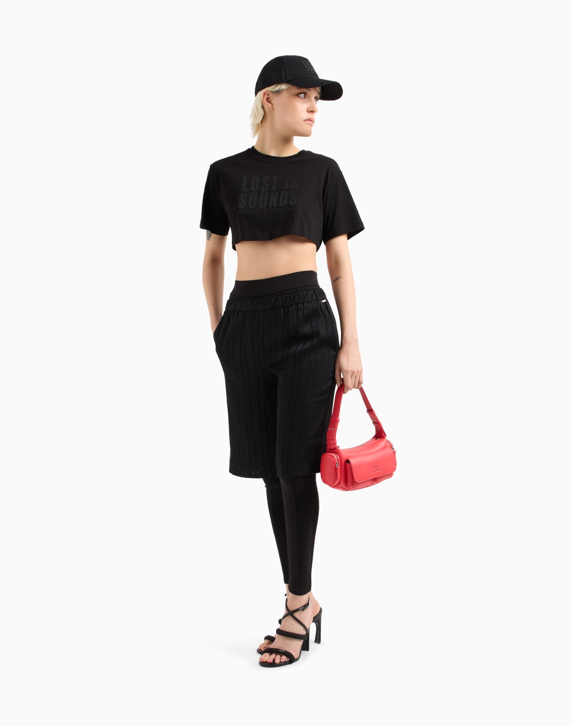 bermuda-shorts-in-striped-satin-fabric-black--armani-exchange