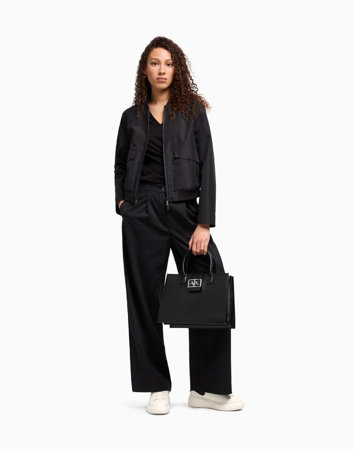 blouson-avec-zip-et-poches-noir--armani-exchange