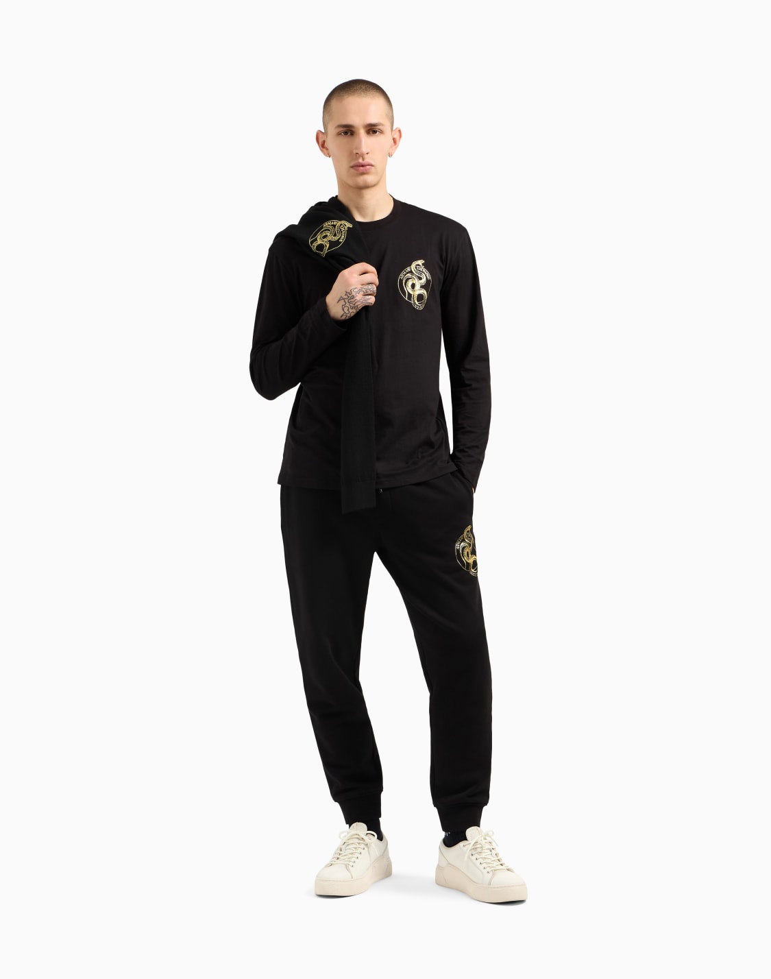 langrmliges-jersey-t-shirt-mit-regulrer-passform-von-nero--armani-exchange