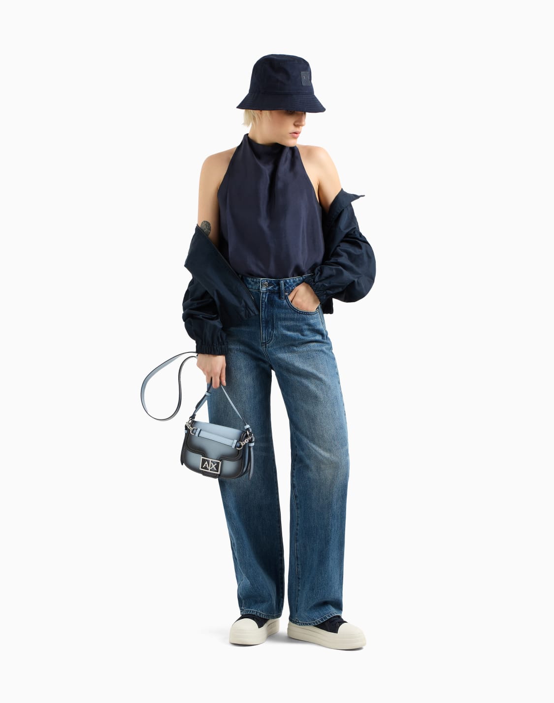 blouson-aviateur-en-satin-asv-bleu-marine--armani-exchange
