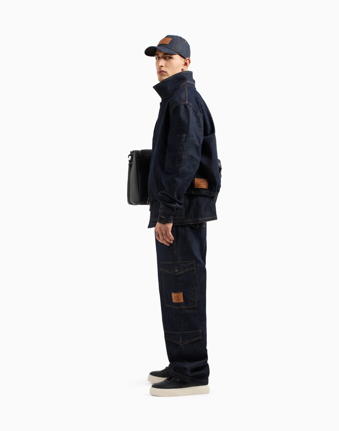 denim-cargo-jeans-blue--armani-exchange