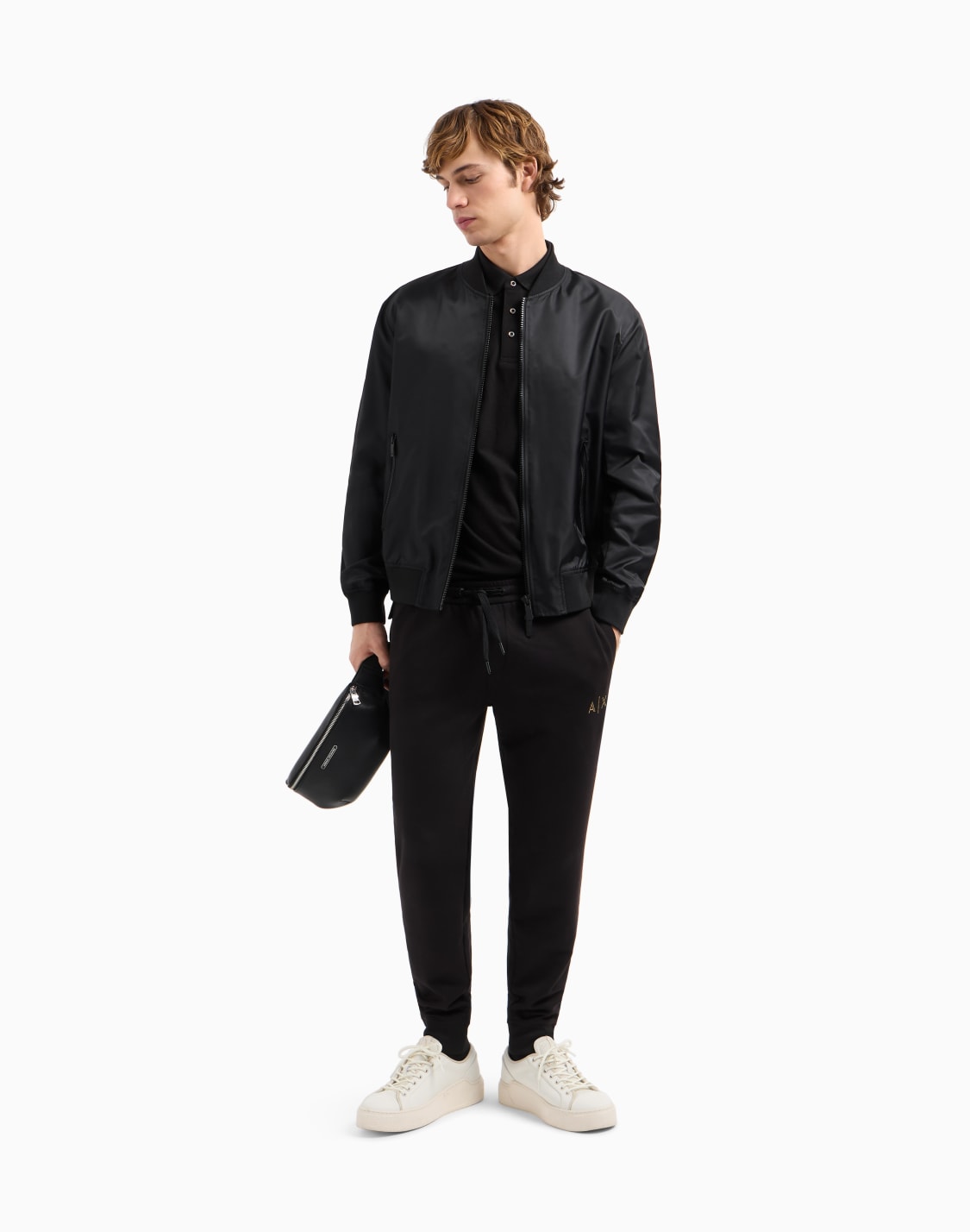 regular-fit-cotton-pique-polo-with-logo-black--armani-exchange