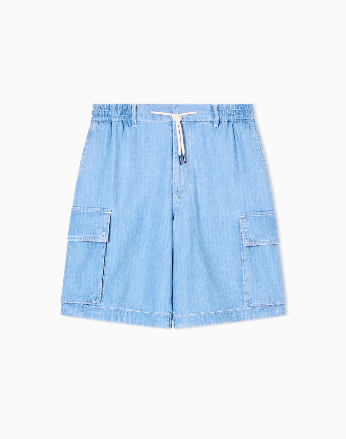 herringbone-cotton-cargo-bermuda-blue--armani-exchange