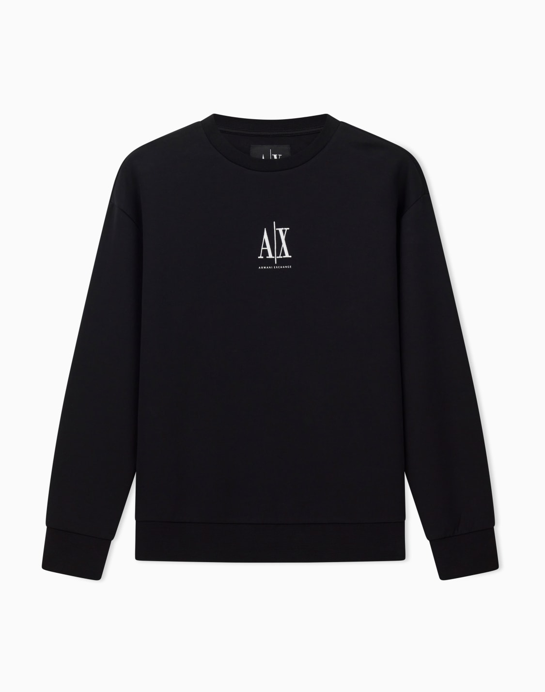 sweatshirts-without-hood-black--armani-exchange