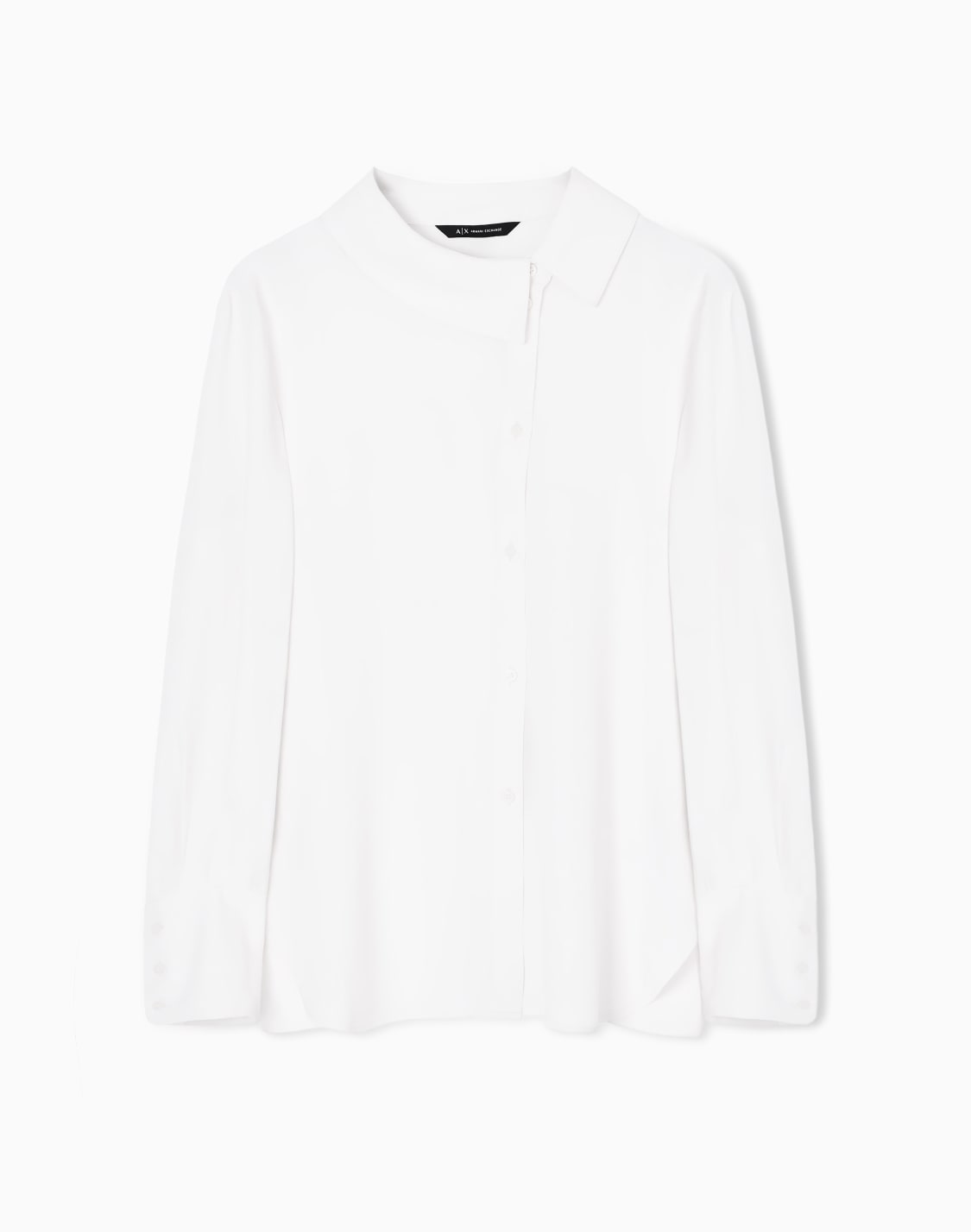 chemise-en-crpe-col-asymtrique-blanc--armani-exchange