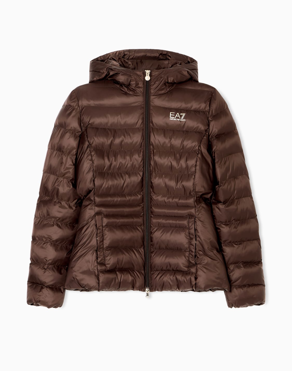 core-lady-nylon-padded-jacket-brown--ea7