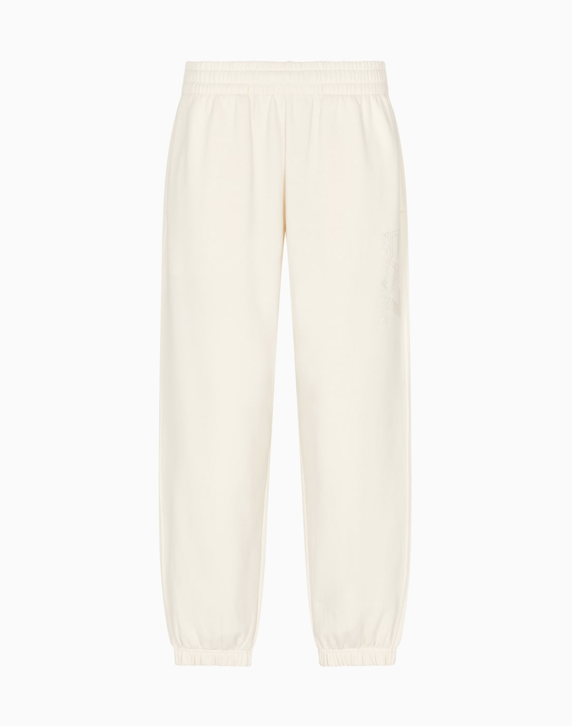 オンライン限定visibility-ジョガパンツ-コットン混紡-ベジュ--ea7