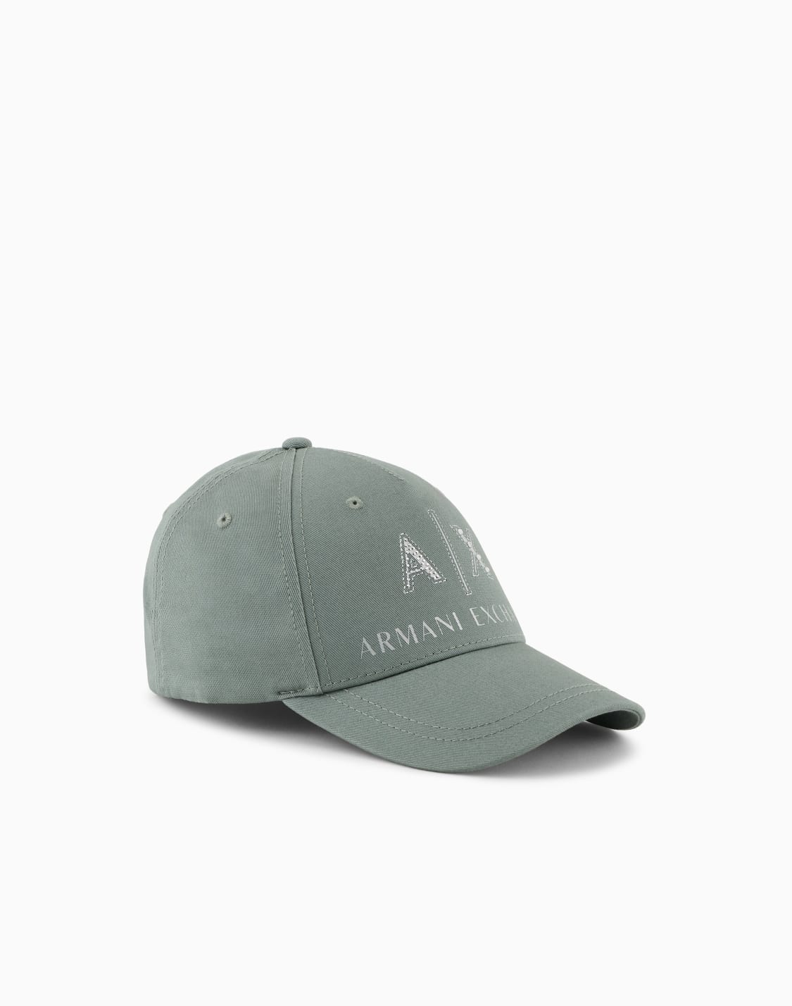 visor-hat-with-rhinestone-logo-green--armani-exchange