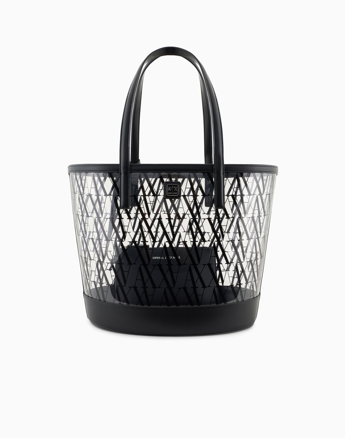 transparent-shopper-bag-with-allover-logo-black--armani-exchange