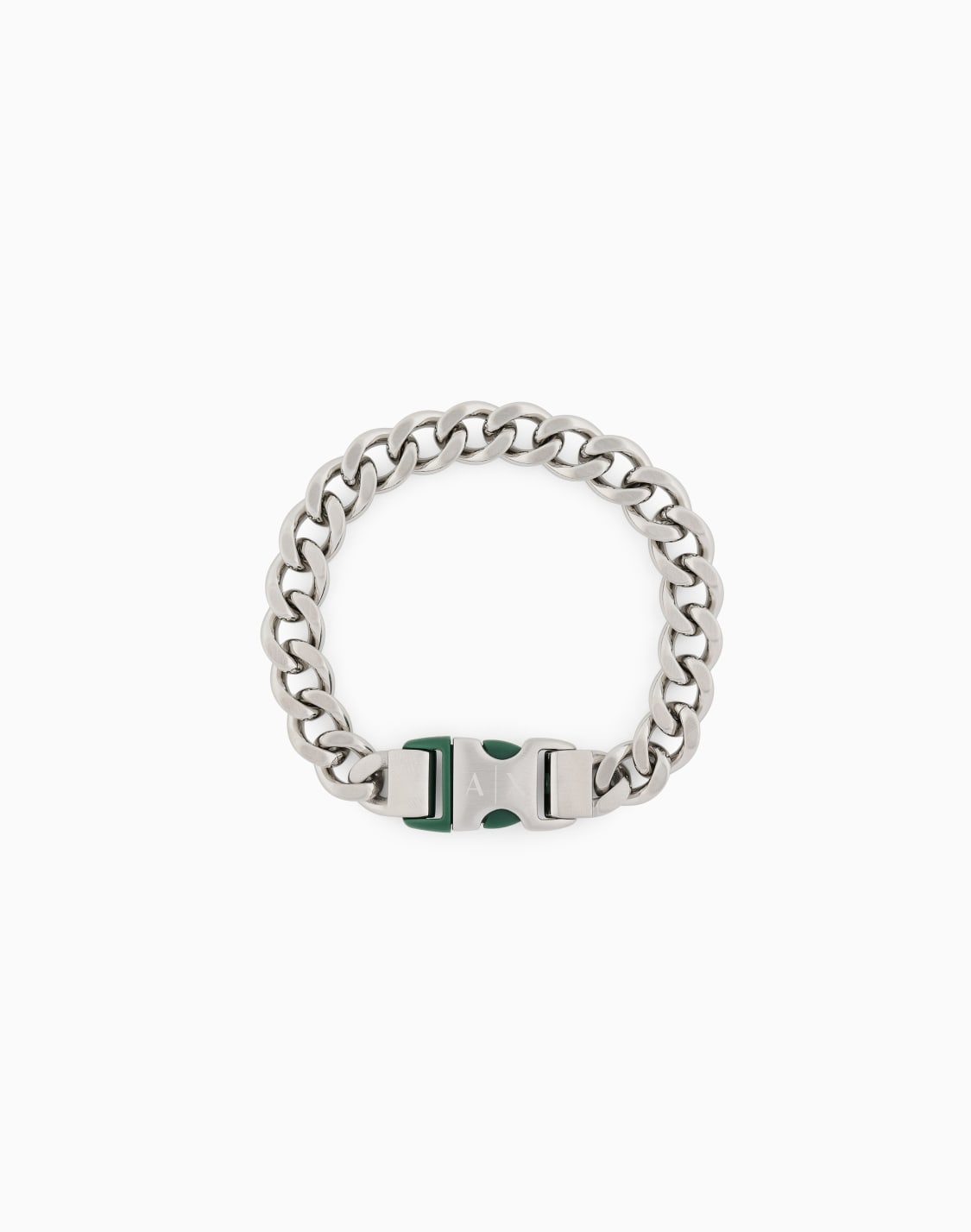 -green-nylon-chain-bracelet-multicoloured--armani-exchange