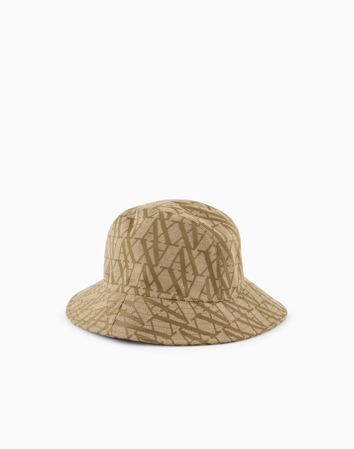 bucket-hat-with-all-over-logo-beige--armani-exchange