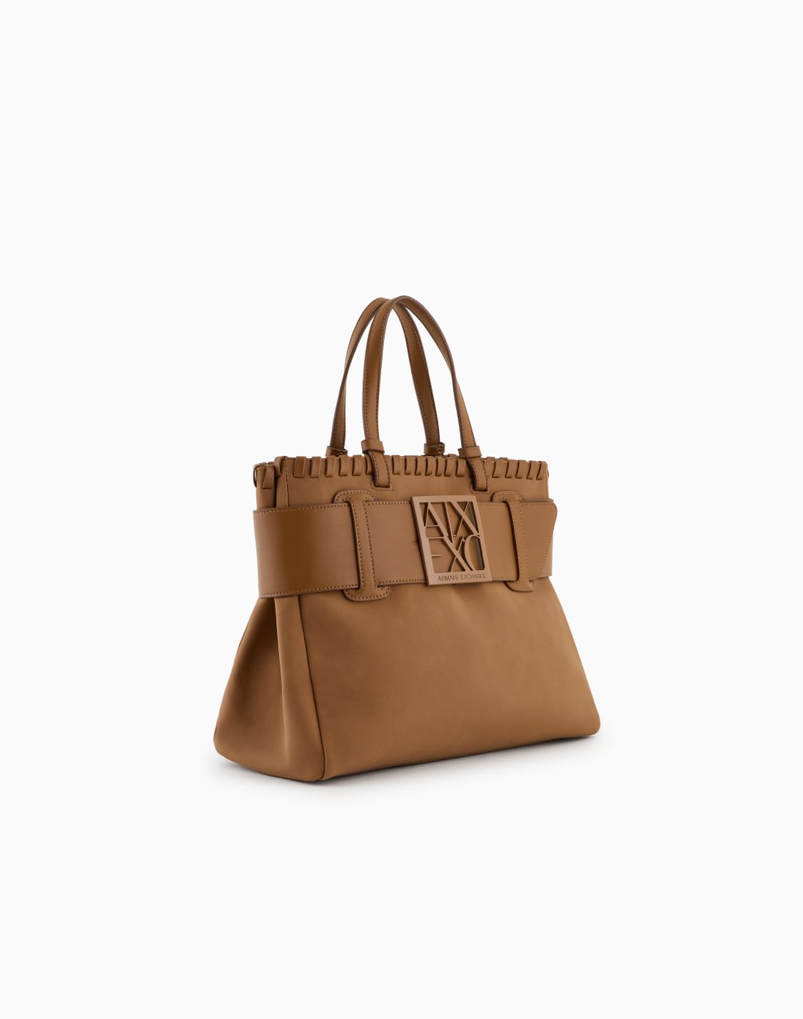 handbag-with-asv-logo-detail-brown--armani-exchange