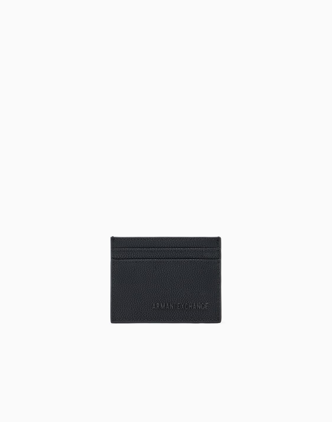 tarjetero-en-material-granate-negro--armani-exchange