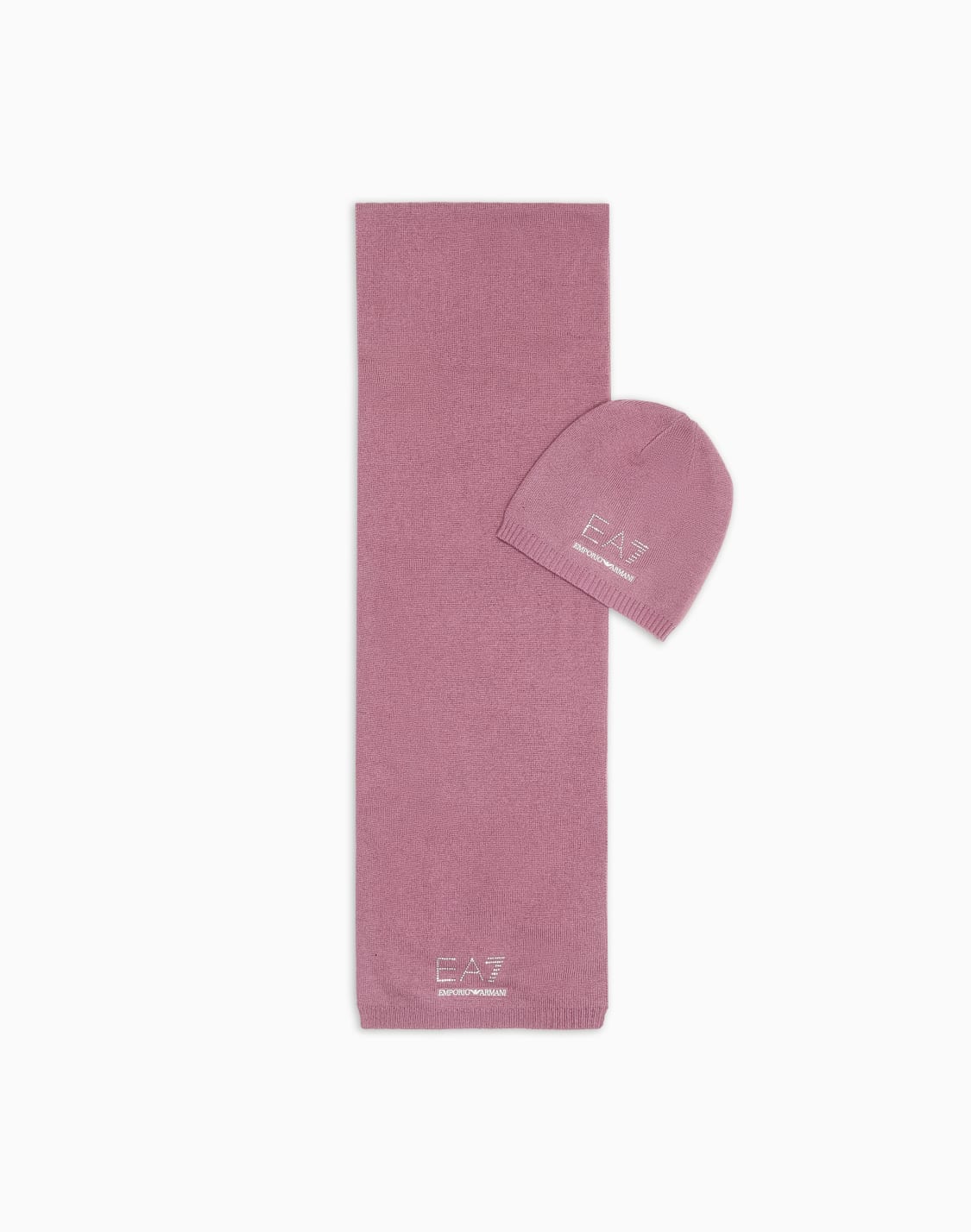evolution-beanie-and-scarf-set-with-studded-logo-pink--ea7