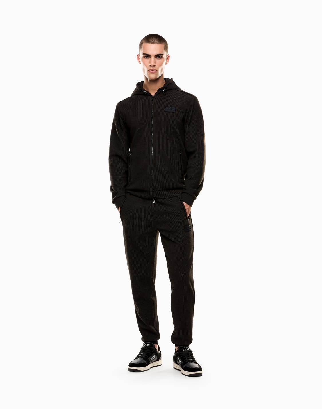 felpa-con-cappuccio-lux-identity-in-misto-viscosa-stretch-nero--ea7