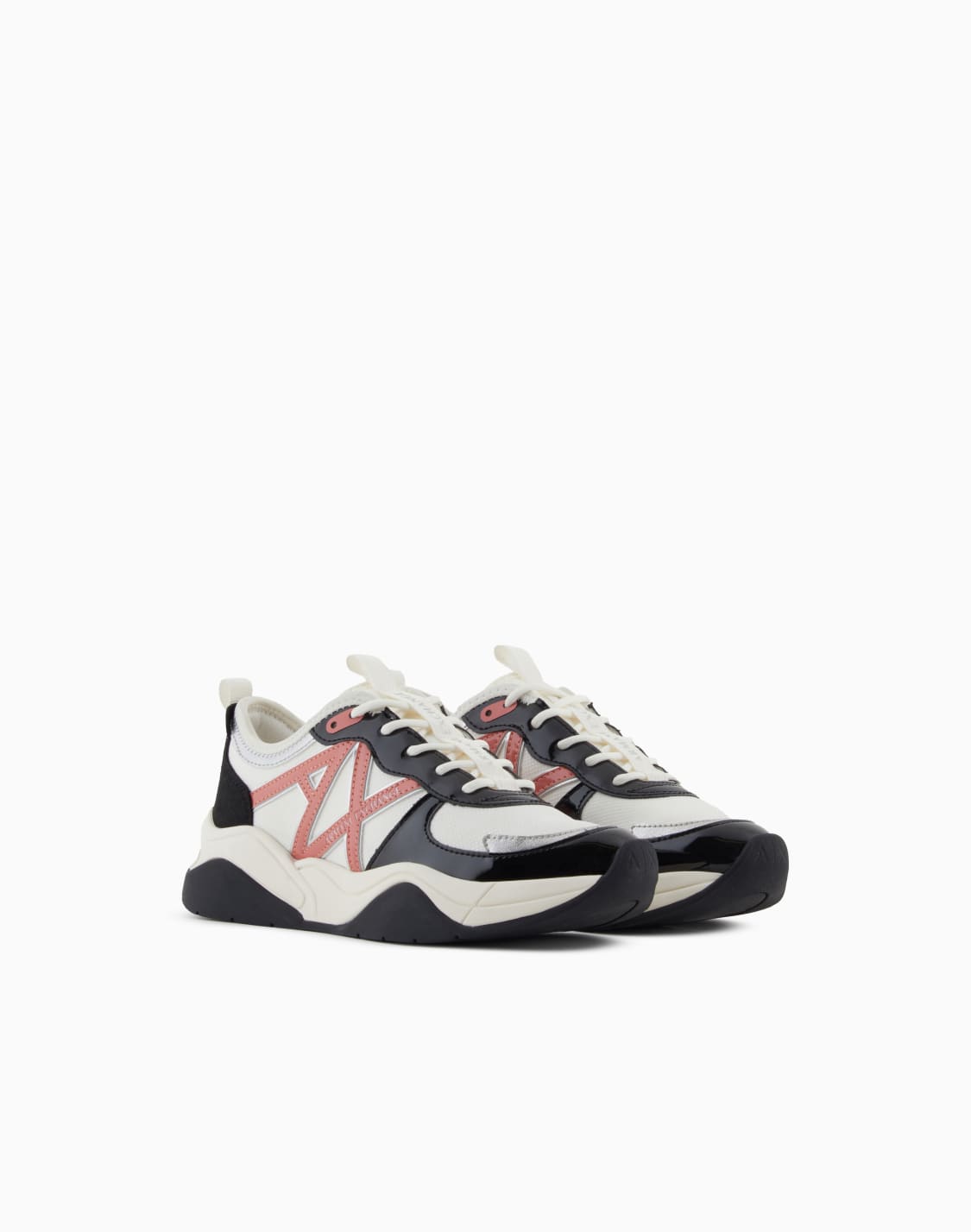 chunky-sneakers-with-logo-pink--armani-exchange