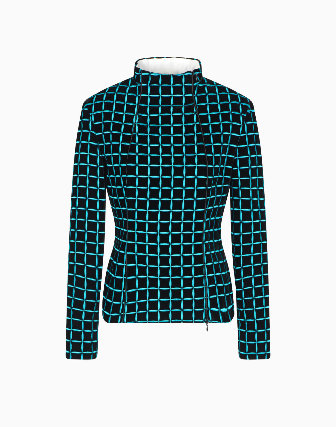 velvet-jacket-with-embroidered-check-motif-blue--emporio-armani