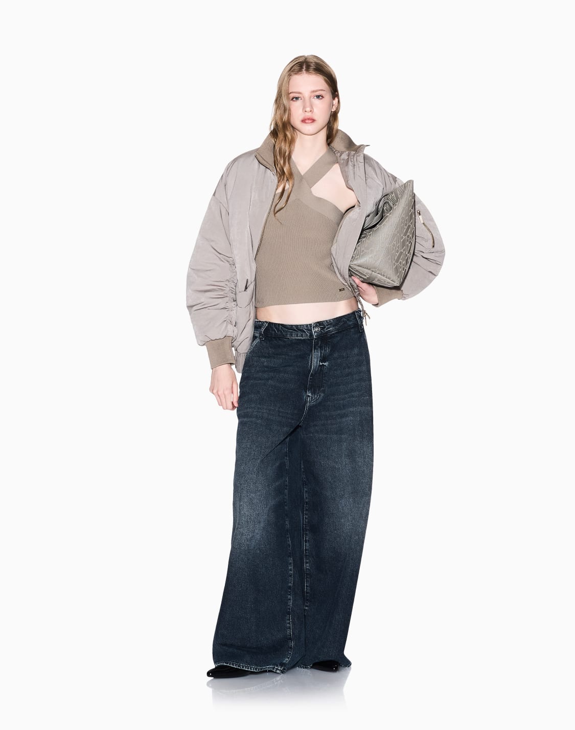 recycled-nylon-bomber-jacket-brown--armani-exchange